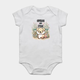 Smiles Are Free Baby Bodysuit